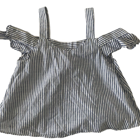 Striped New England beach style top size S - M - Picture 2 of 3